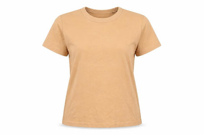 Womens UK Size M Uniqlo Beige  T-Shirt