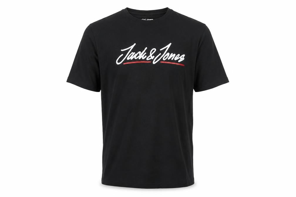 Mens UK Size L JACK & JONES Black  T-Shirt