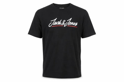 Mens UK Size L JACK & JONES Black  T-Shirt