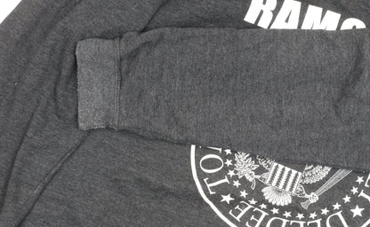 AWDis Men's Black Graphic Print XL Pullover Sweatshirt