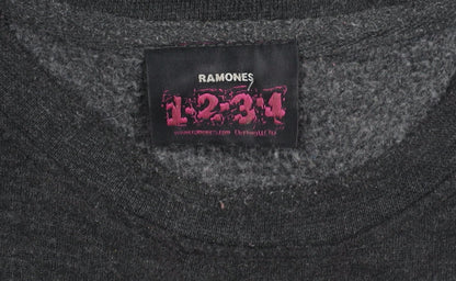 AWDis Men's Black Graphic Print XL Pullover Sweatshirt