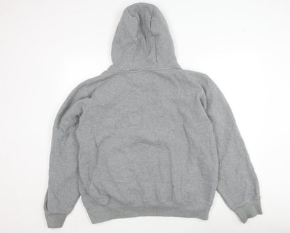 Mens UK Size 3XL Firetrap Grey Pullover Hoodie