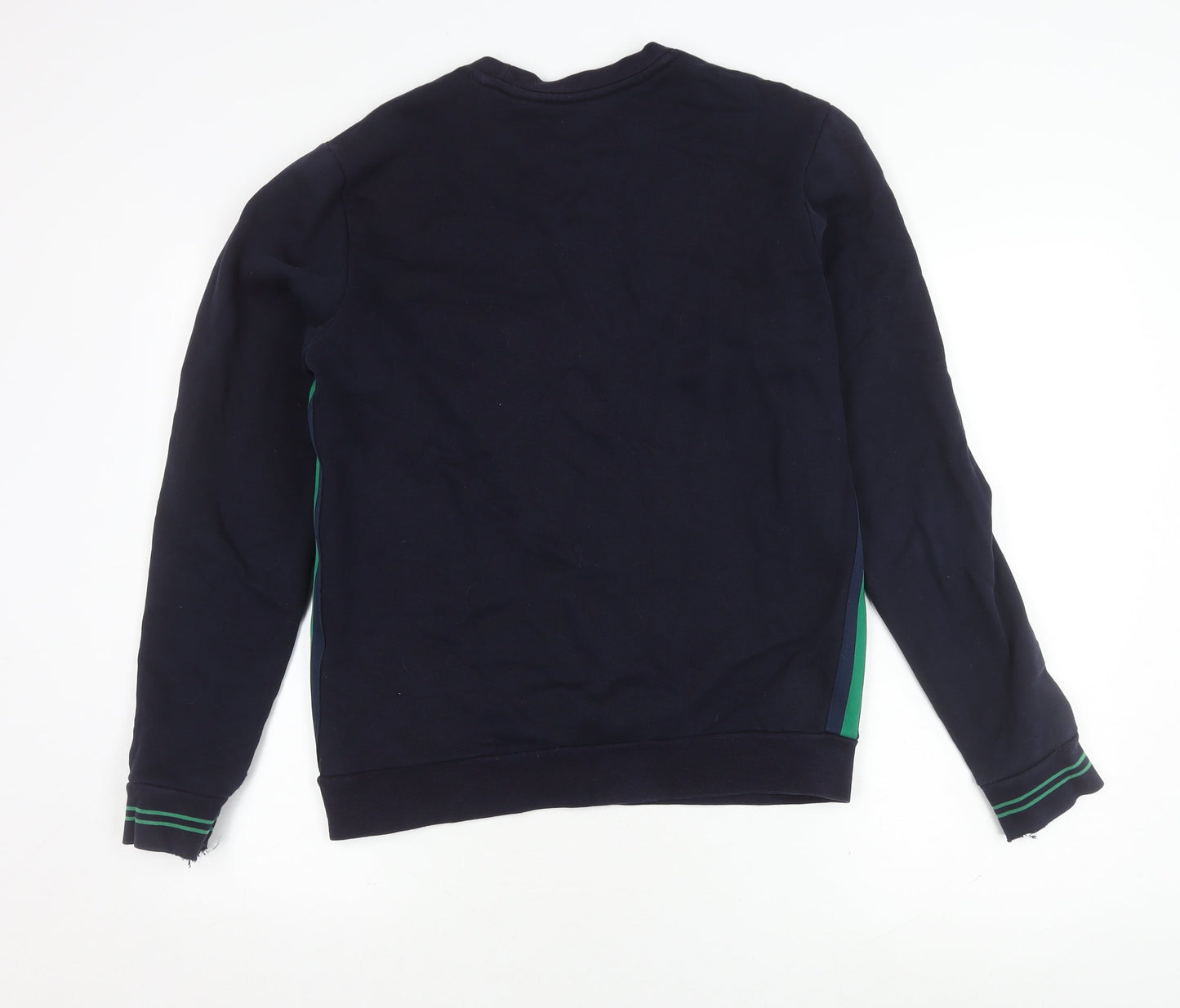 Mens UK Size M Lacoste Black Pullover Sweatshirt
