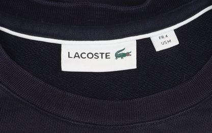 Mens UK Size M Lacoste Black Pullover Sweatshirt