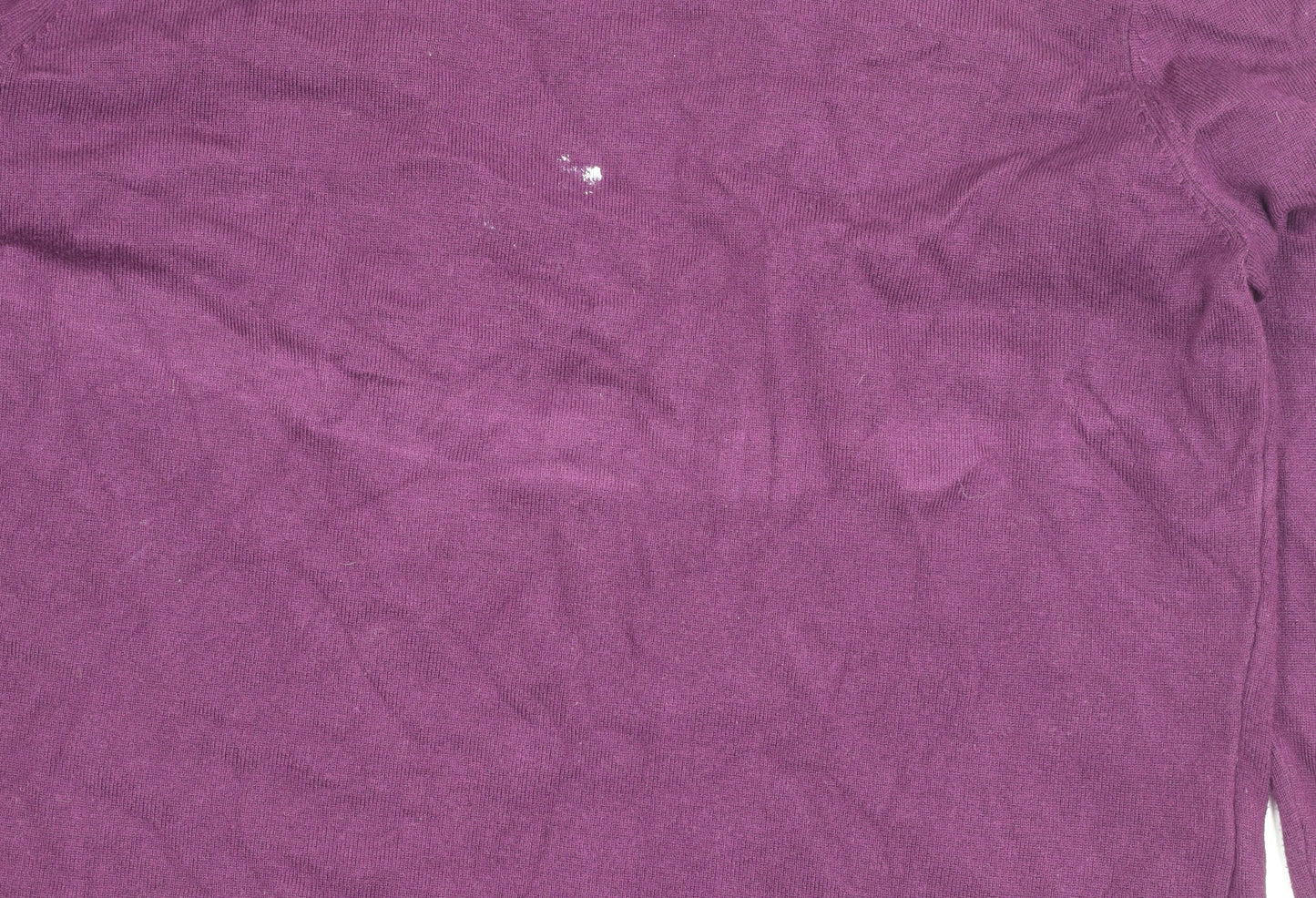 Eastex Women's Purple Cardigan Size 14, Striped Knit