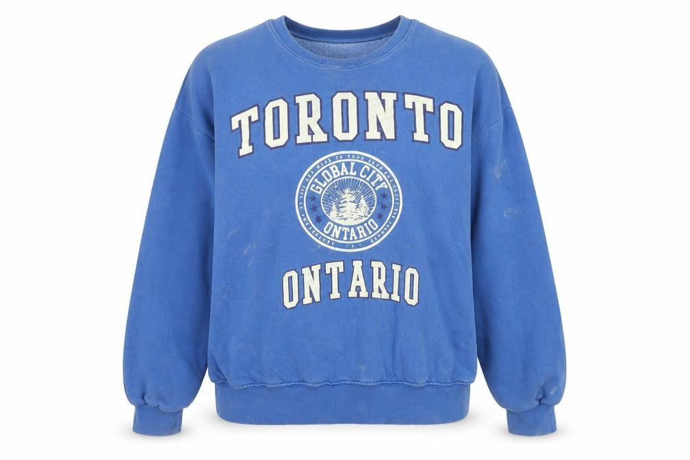 Unisex Adults UK Size L Pull&Bear Blue  Sweatshirt
