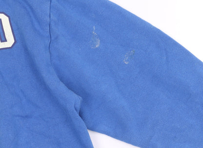 Unisex Adults UK Size L Pull&Bear Blue  Sweatshirt