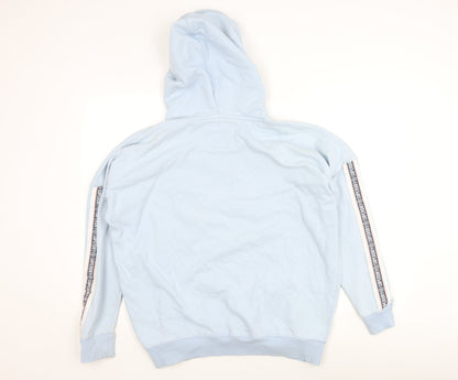 Superdry Women's Blue Pullover Hoodie Size 10