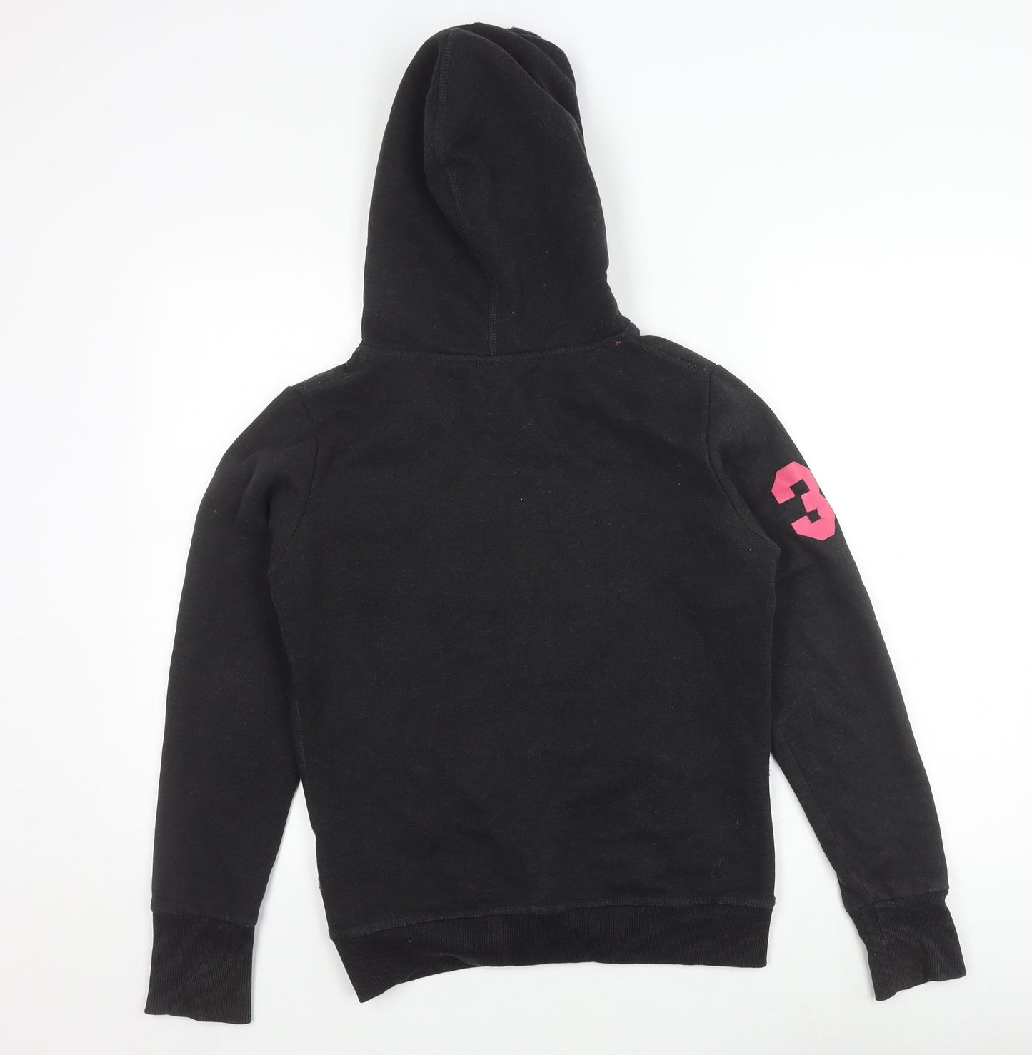 Superdry Women's Black Pullover Hoodie - M