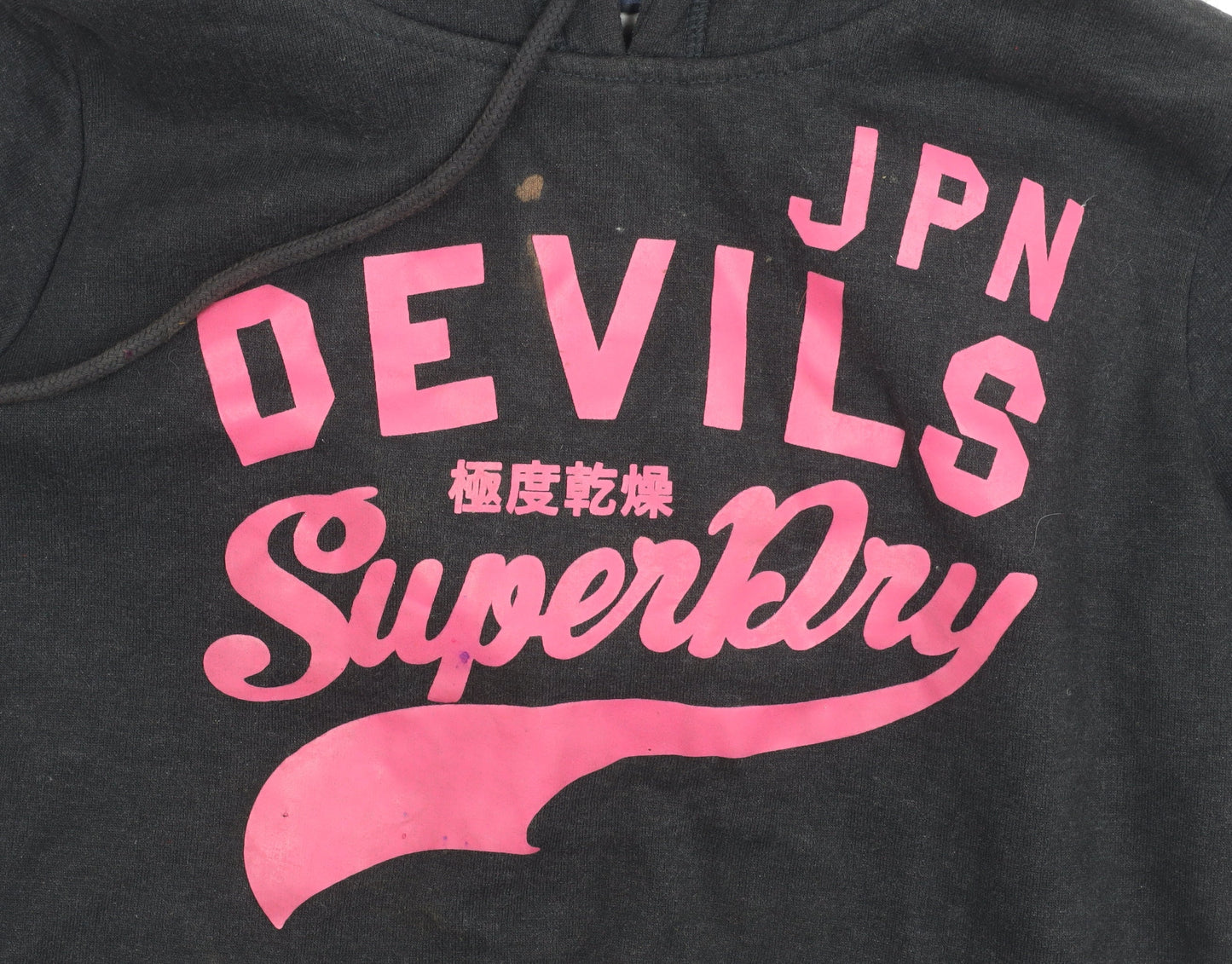 Superdry Women's Black Pullover Hoodie - M