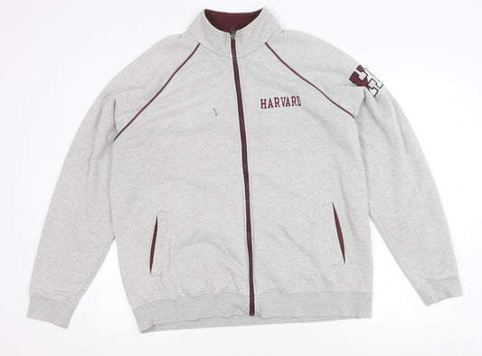 Mens UK Size XL Champion Grey Varsity Jacket