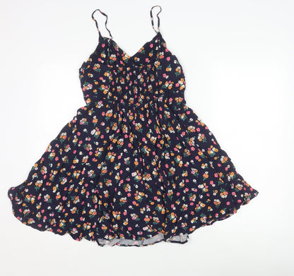 GAP Women's Multicoloured Floral Slip Dress S