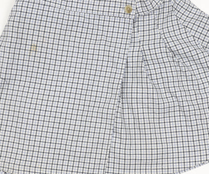 Hollister Women's Multicoloured Check Pleated Skirt M