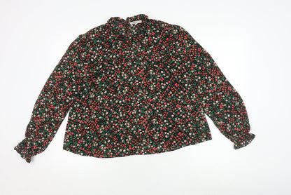 Womens UK Size 10 Marks and Spencer Multicoloured  Blouse