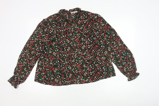 Womens UK Size 10 Marks and Spencer Multicoloured  Blouse