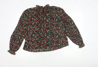 Womens UK Size 10 Marks and Spencer Multicoloured  Blouse
