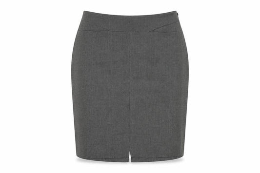 Mango Women's Grey Pencil Skirt - Size 12, Workwear Essential