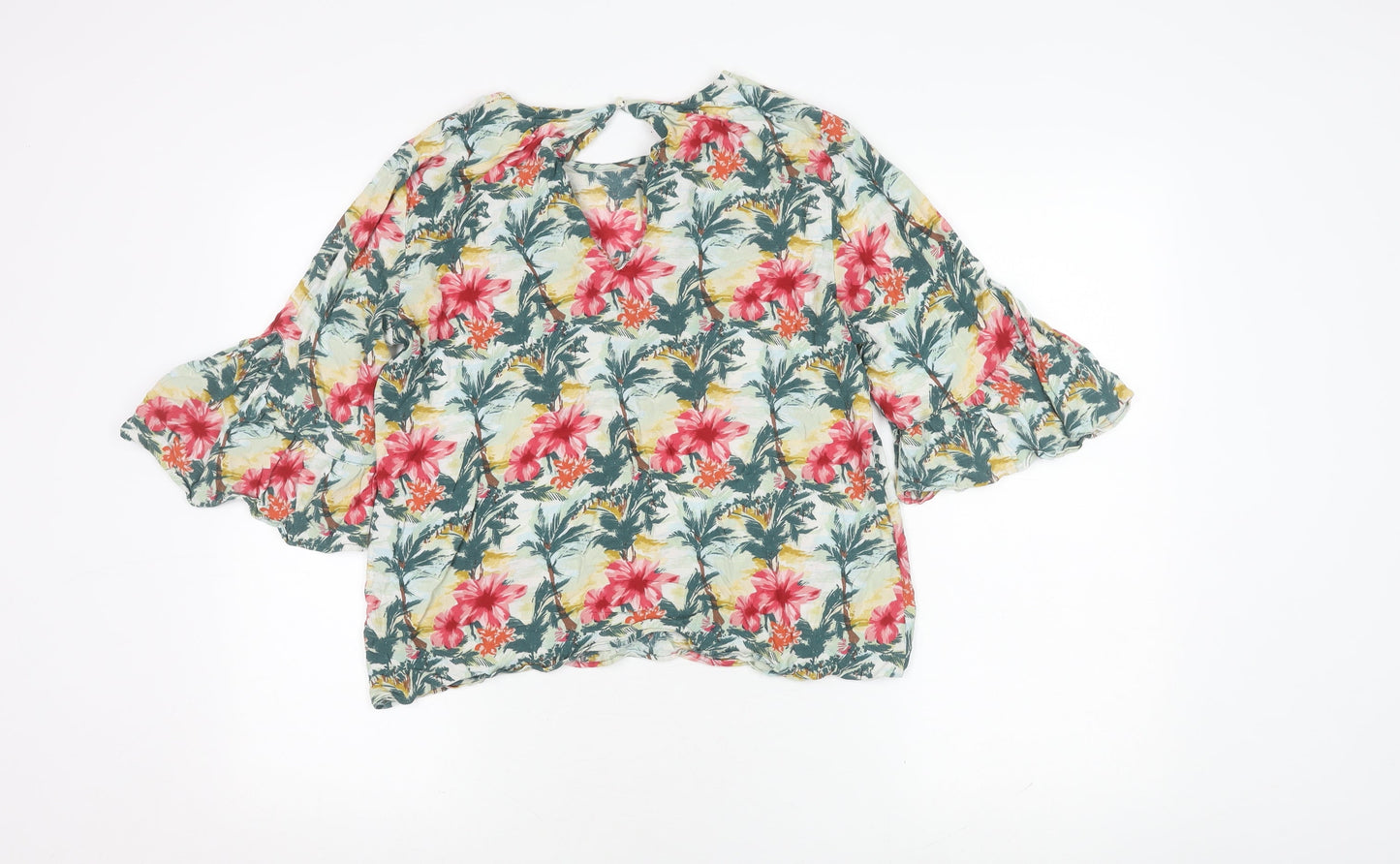 Womens UK Size 12 Marks and Spencer Multicoloured  Blouse