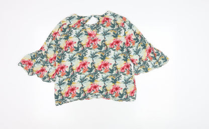 Womens UK Size 12 Marks and Spencer Multicoloured  Blouse