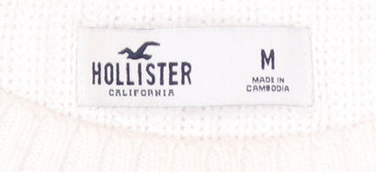 Hollister Women's Striped Pullover Jumper, Multicoloured, M