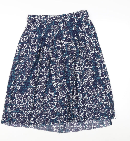 NEXT Women's Multicoloured Pleated Skirt Size 12