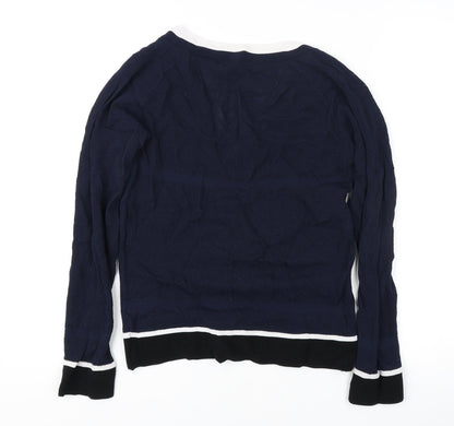Womens UK Size 10 NEXT Blue Pullover Jumper