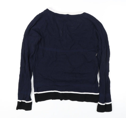 Womens UK Size 10 NEXT Blue Pullover Jumper
