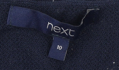 Womens UK Size 10 NEXT Blue Pullover Jumper