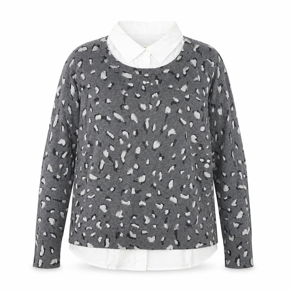 Womens UK Size 16 NEXT Grey Pullover Jumper