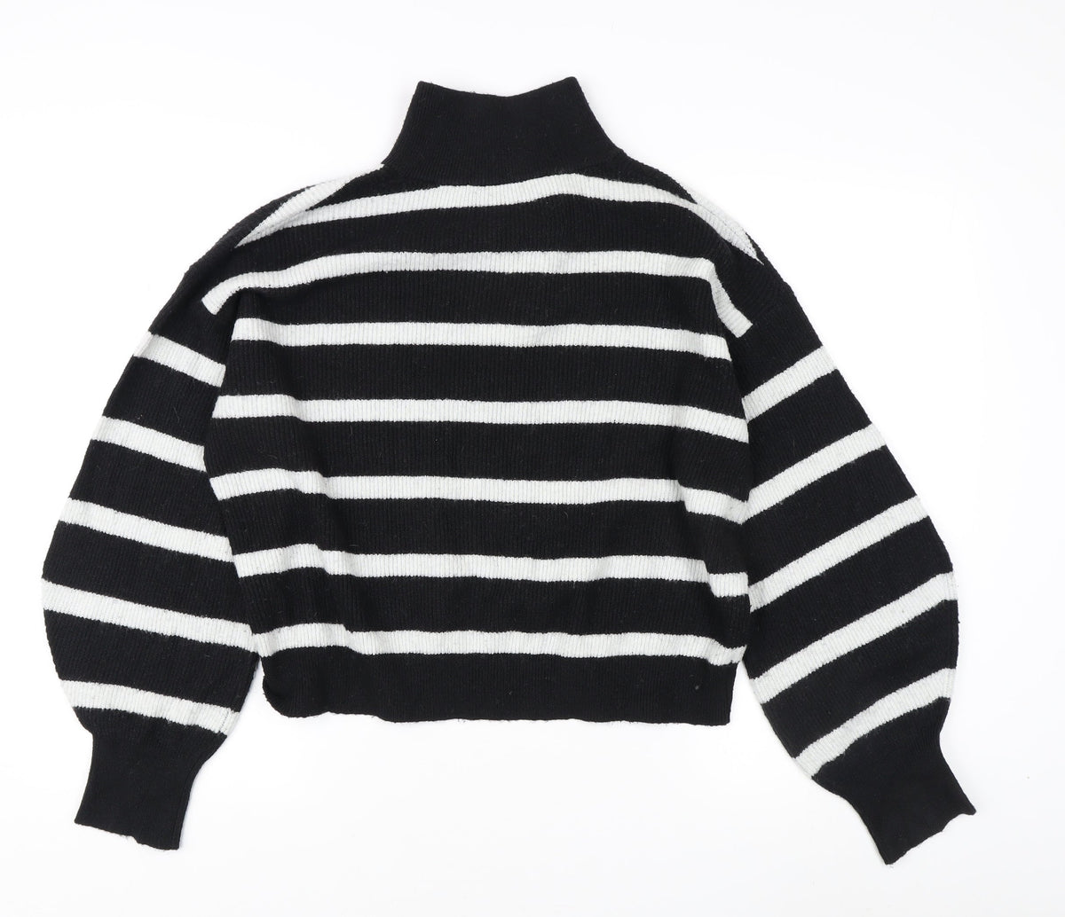 Womens UK Size S French Connection Black Pullover Jumper