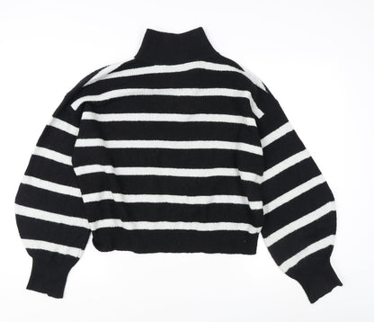 Womens UK Size S French Connection Black Pullover Jumper