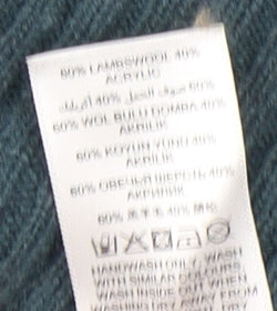 ROCHA JOHN ROCHA Men's Green Wool Pullover M