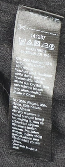 Monsoon Black Studded Women's Dress Size 14