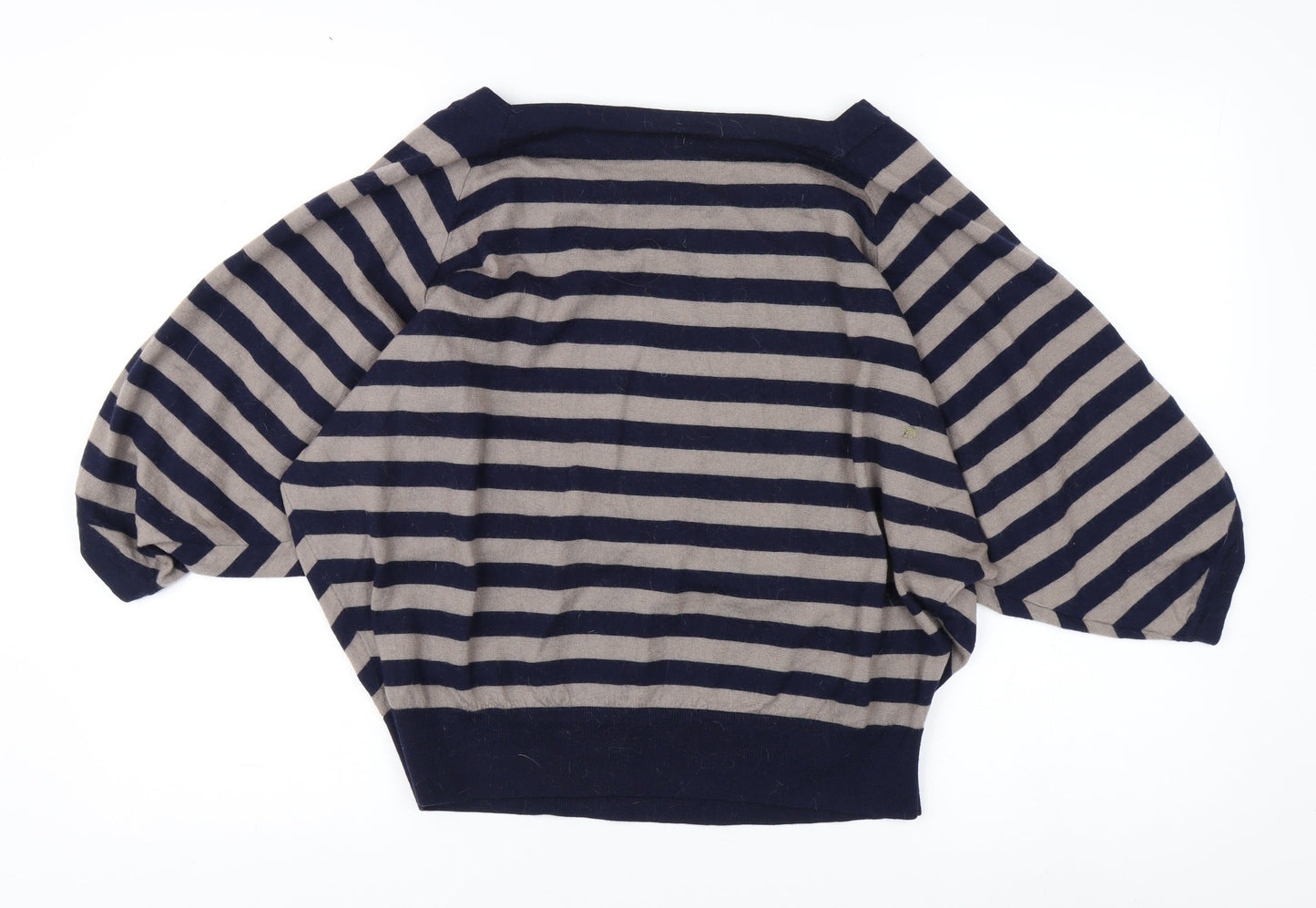 Jaeger Women's Multicoloured Striped Jumper M