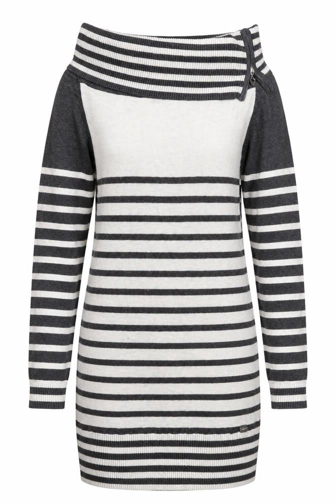 Womens UK Size 8 Lipsy Grey Pullover Jumper