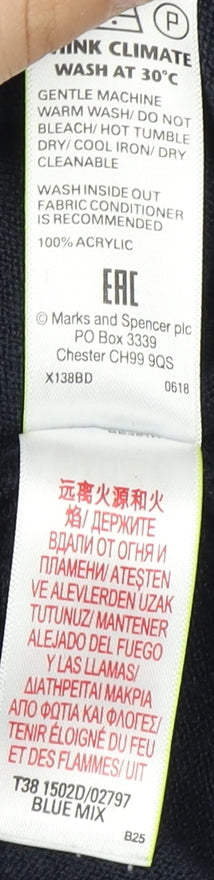 Womens UK Size 18 Marks and Spencer Multicoloured Pullover Jumper