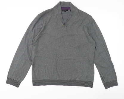 Ted Baker Men's Grey Pullover Jumper Size L