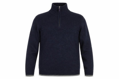 Mens UK Size L Atlantic Bay Blue Pullover Jumper