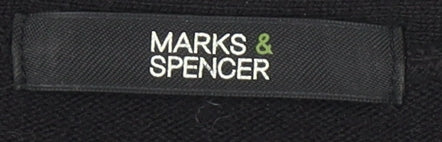 Womens UK Size 8 Marks and Spencer Black Cardigan Jumper