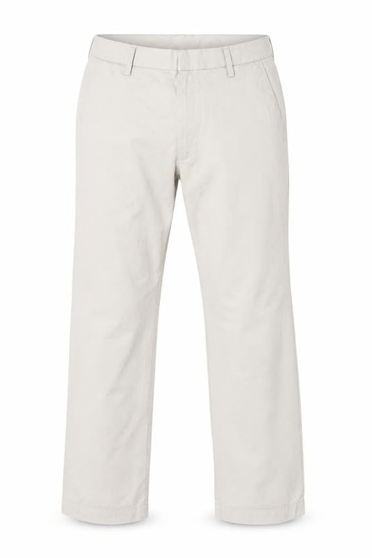 Mens UK Size 35 Banana Republic Relaxed Fit Chino Beige Trousers