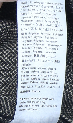 NA-KD Women's Beige & Black Sleeveless Knit Dress M