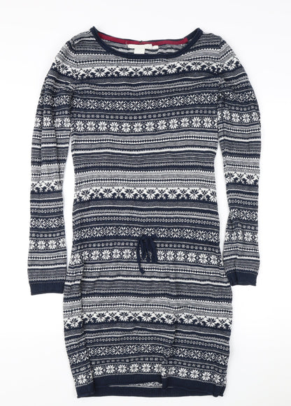 Label of Graded Goods Women’s Fair Isle Tunic Jumper S