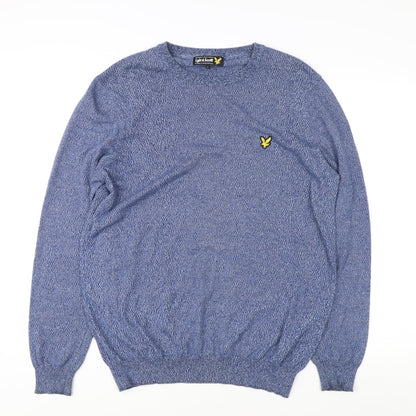 Lyle & Scott Men's Blue L Knit Pullover Jumper