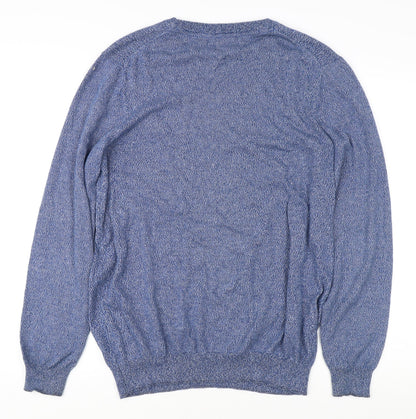 Lyle & Scott Men's Blue L Knit Pullover Jumper