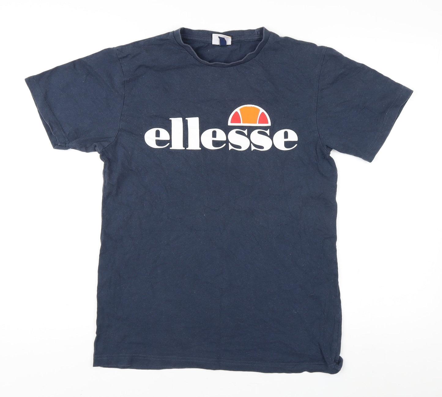 Unisex Adults UK Size 8 ellesse Blue Jersey T-Shirt