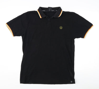 Dock and Cover Men's Black Polo Shirt - Size L