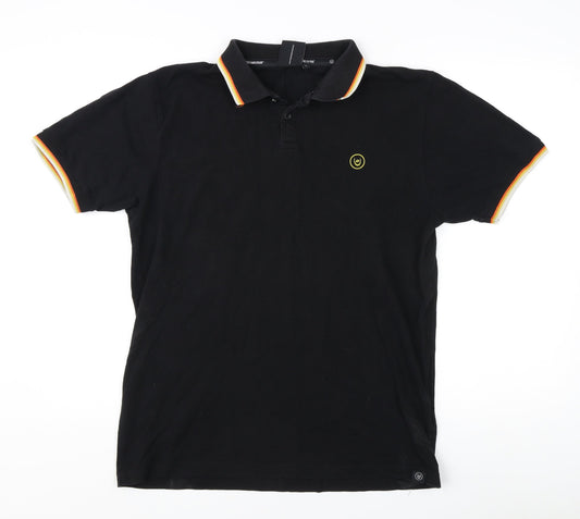 Dock and Cover Men's Black Polo Shirt - Size L