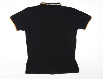 Dock and Cover Men's Black Polo Shirt - Size L