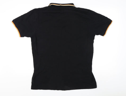 Dock and Cover Men's Black Polo Shirt - Size L