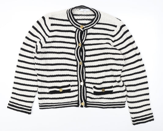 Womens UK Size L NEXT Multicoloured Cardigan Jumper